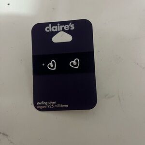 Claire’s Sterling Silver Earrings